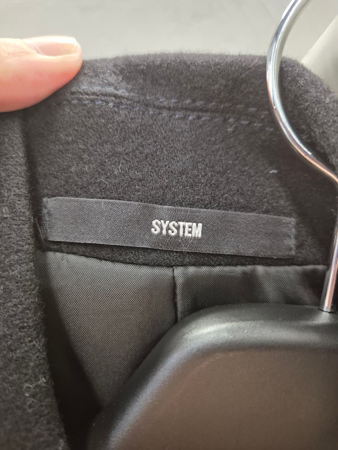 SYSTEM 남성 트렌치 코트 100 상품이미지4