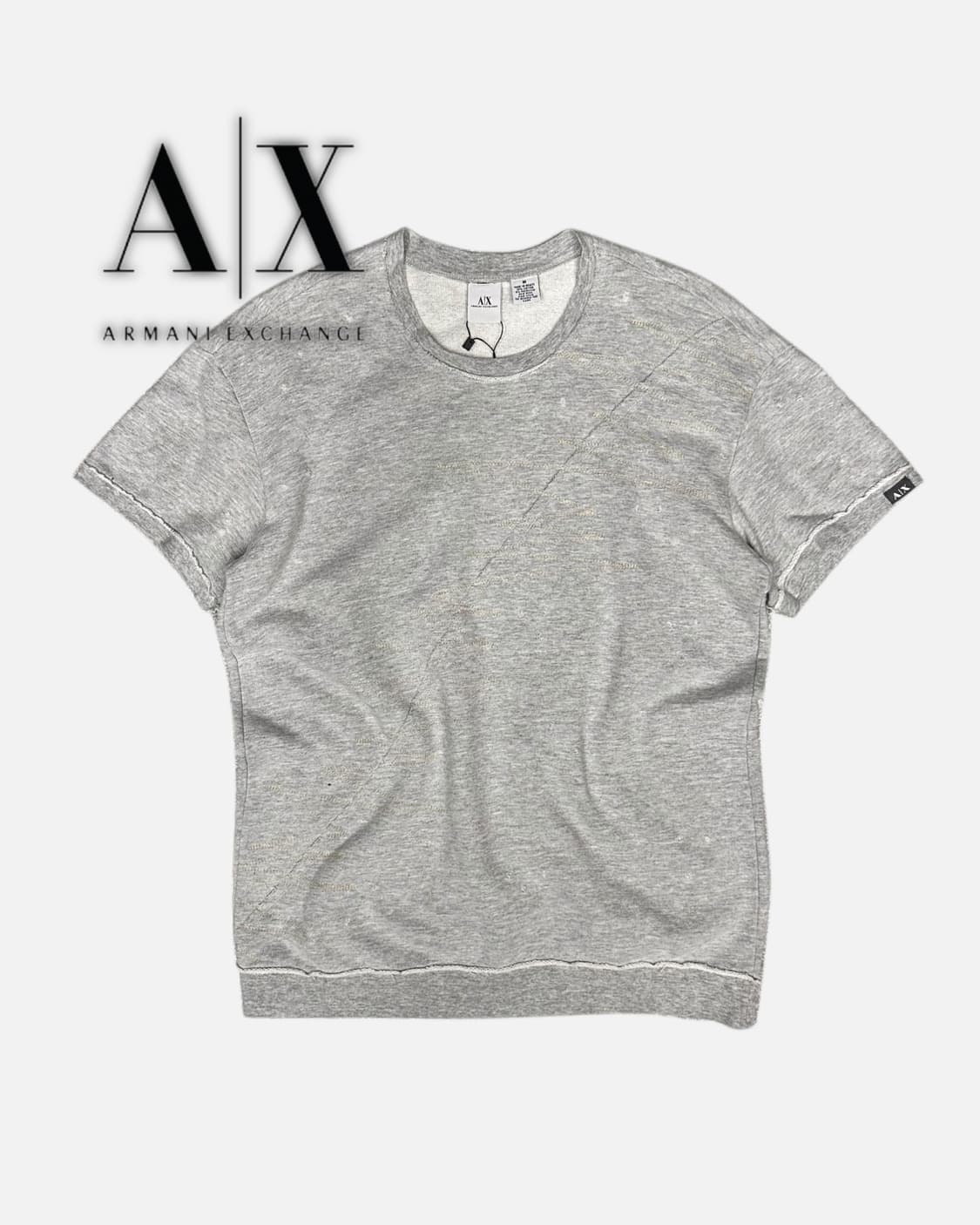 damage detail grey t-shirt 상품이미지1