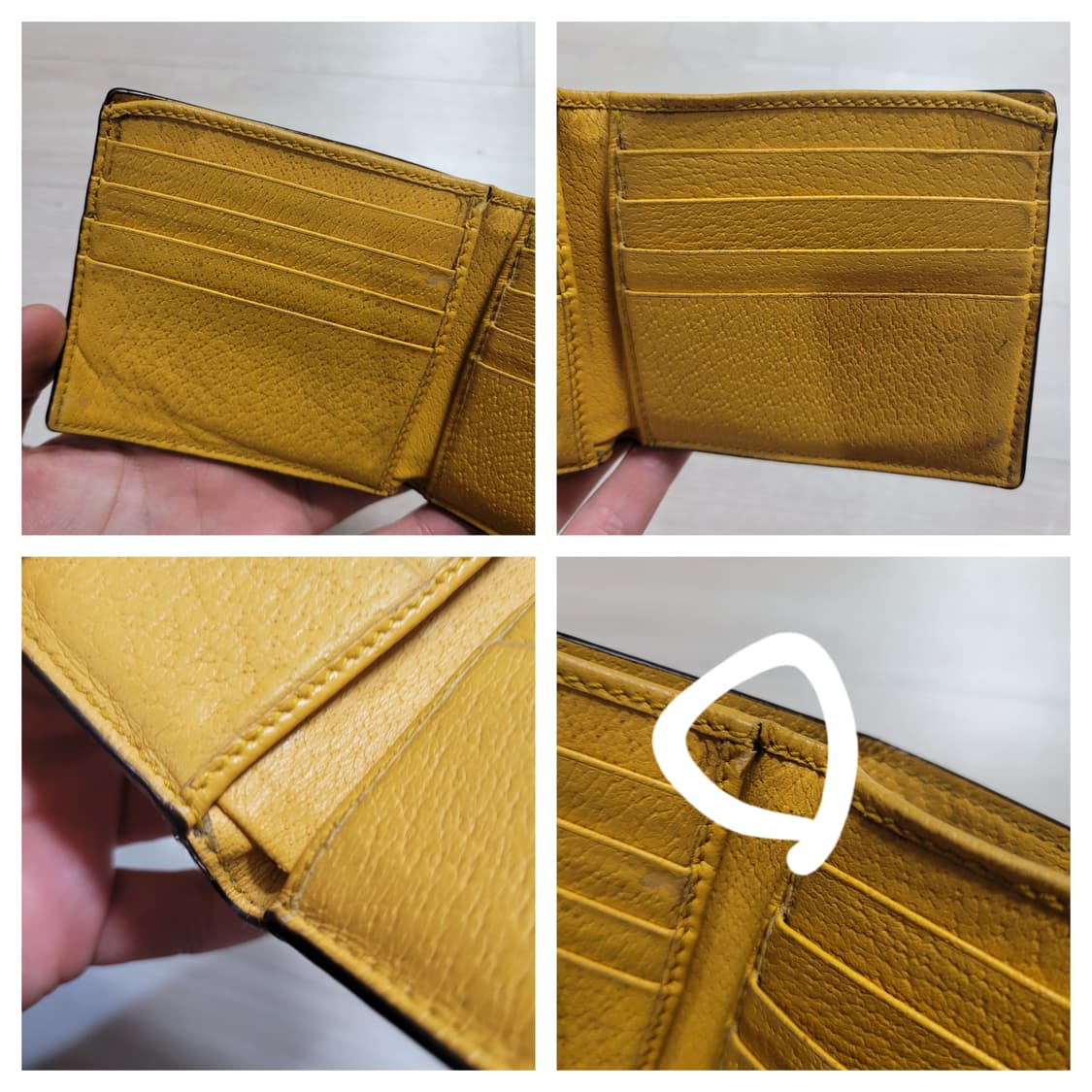 정품 구찌 네오 빈티지 GG 수프림 반지갑 상품이미지9