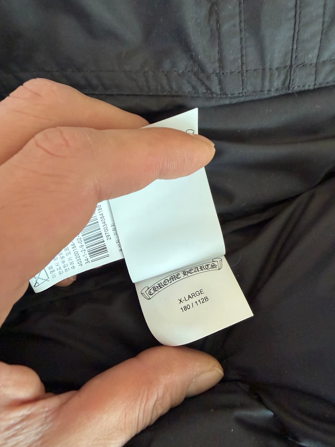 크롬하츠 stiff v2 푸퍼 패딩조끼 XL 상품이미지5