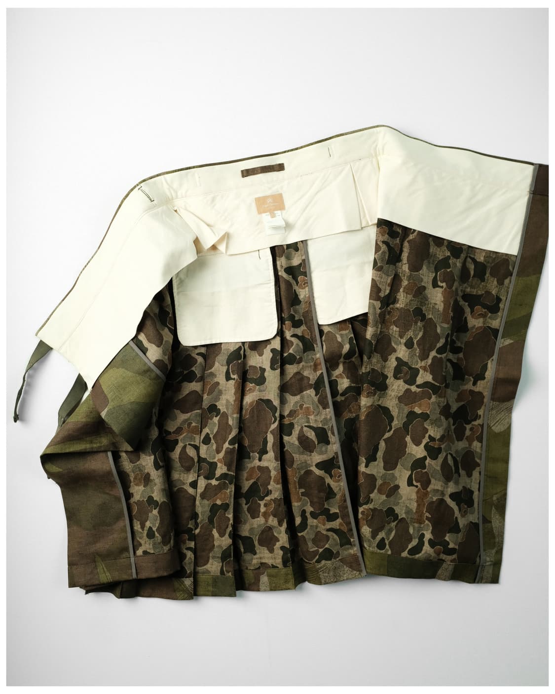 나이젤카본 우먼 킬트스커트 리넨 카모 8사이즈 상품이미지7