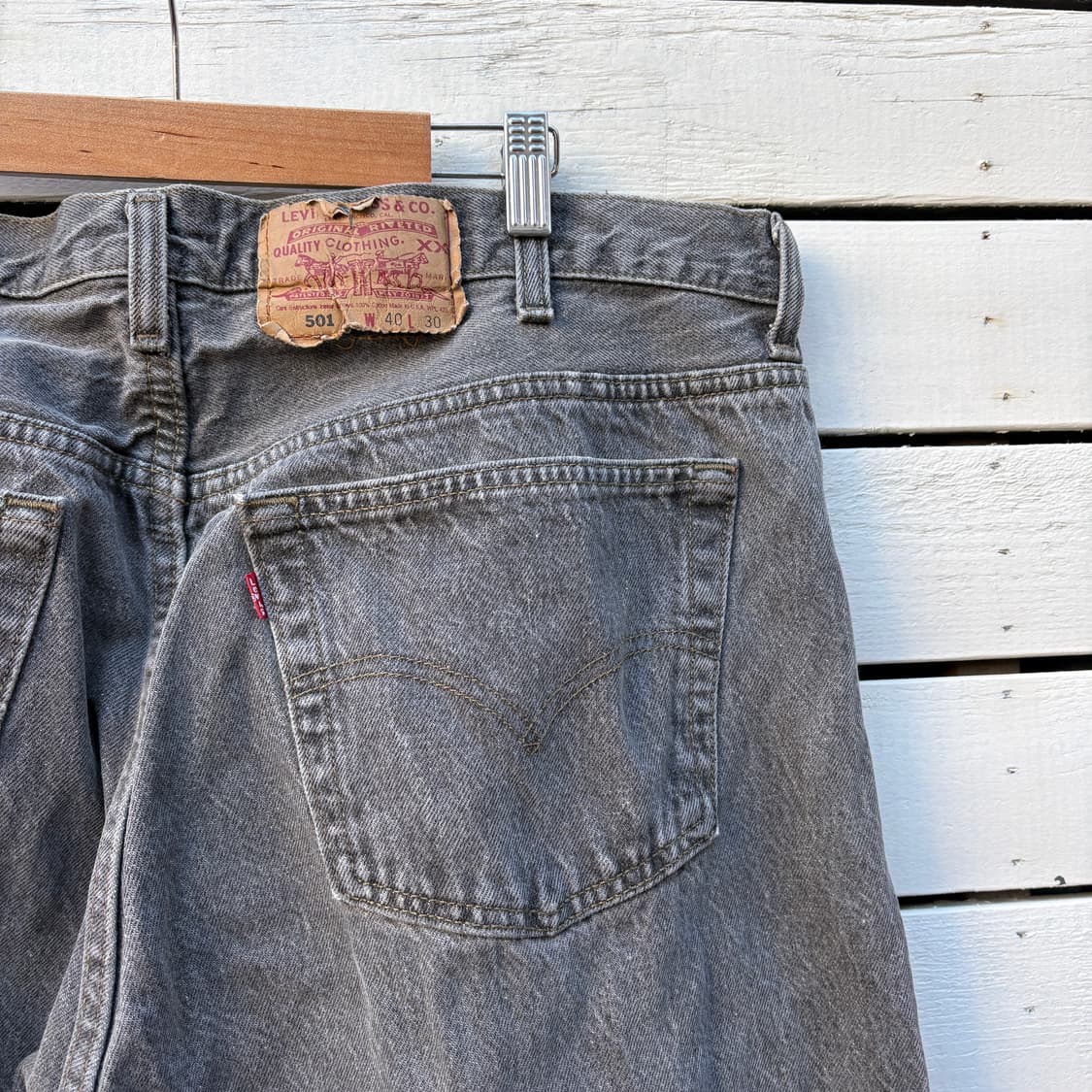 Levi’s 리바이스 501 made in usa 데님 팬츠 상품이미지5