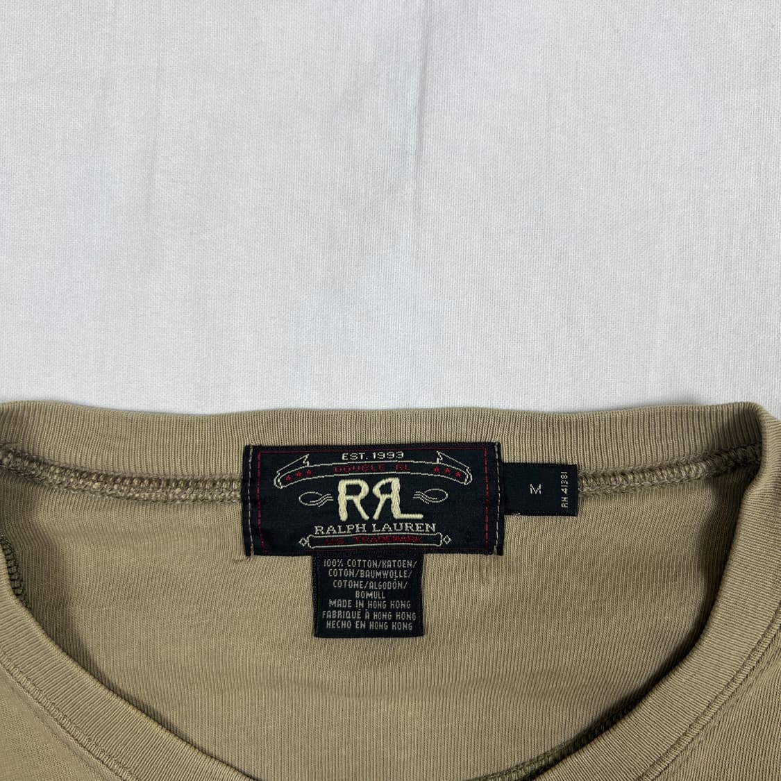 더블알엘 double rl rrl 헨리넥 반팔티 상품이미지7