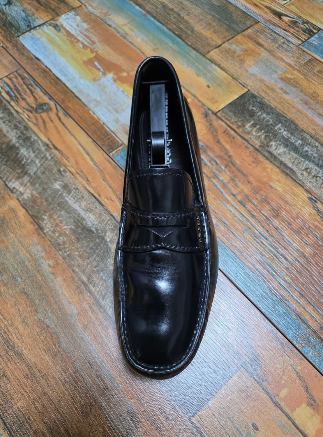 프라다 블랙 페니 로퍼  / 유광 / 8 (265~270) 상품이미지5