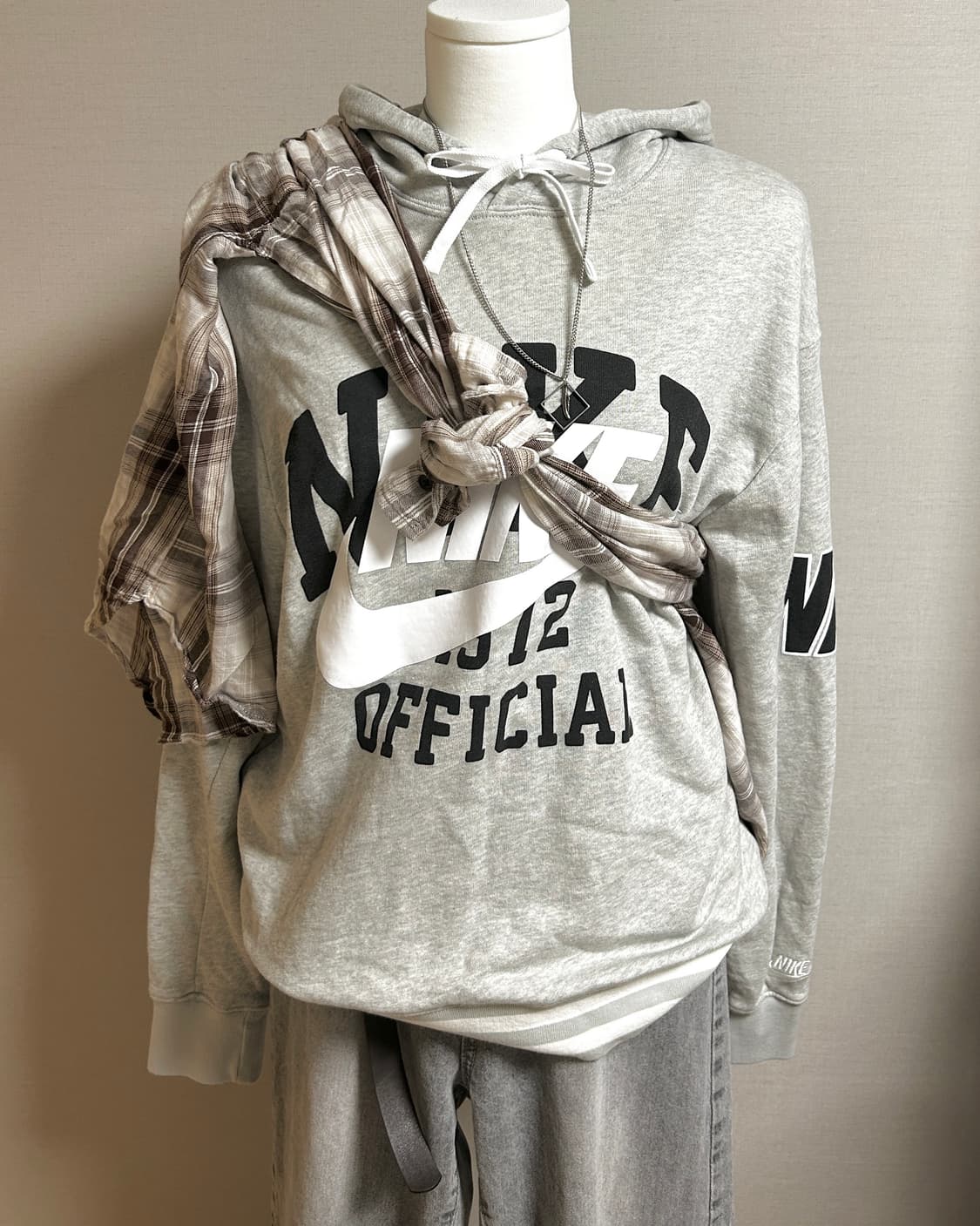 [나이키]Nike Hoodie (Grey)(후드티) 상품이미지3
