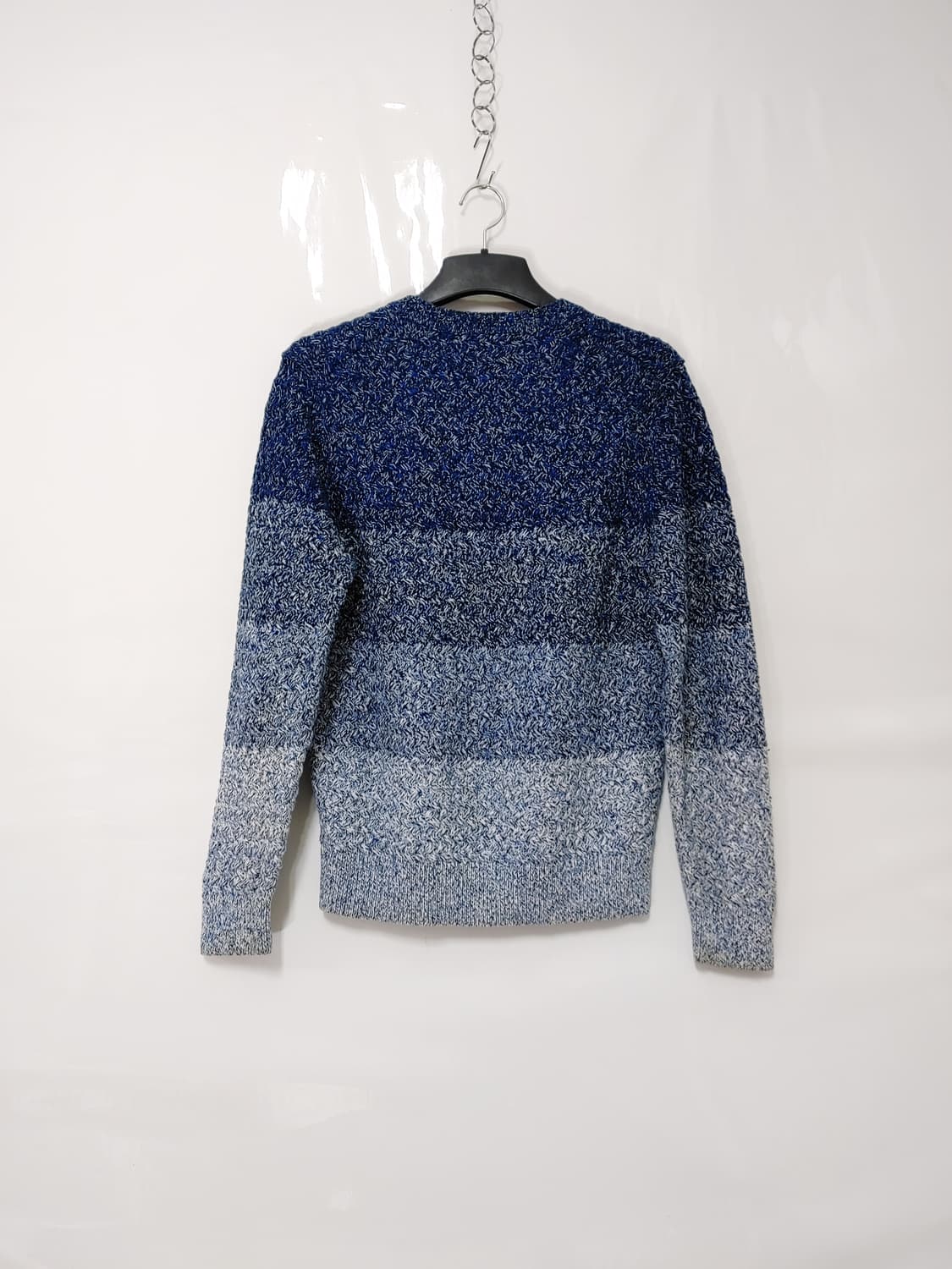 TOMMY HILFIGER 타미 힐피거 그라데이션 면니트 라운드티 상품이미지2