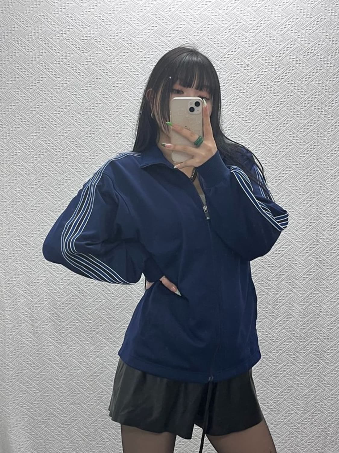 아디다스 재팬 올드스쿨 오버핏 트랙탑 져지 집업 S C09119 상품이미지1