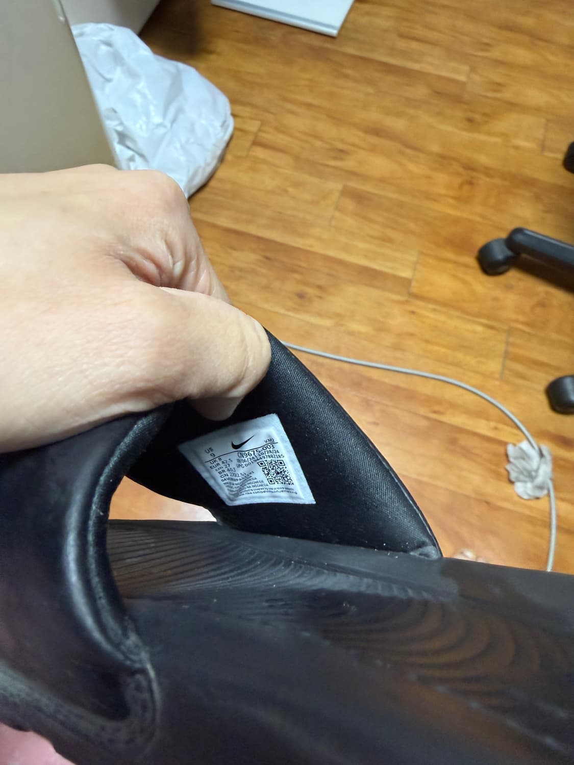 나이키 슬리퍼 270사이즈 새상품급 판매 상품이미지6