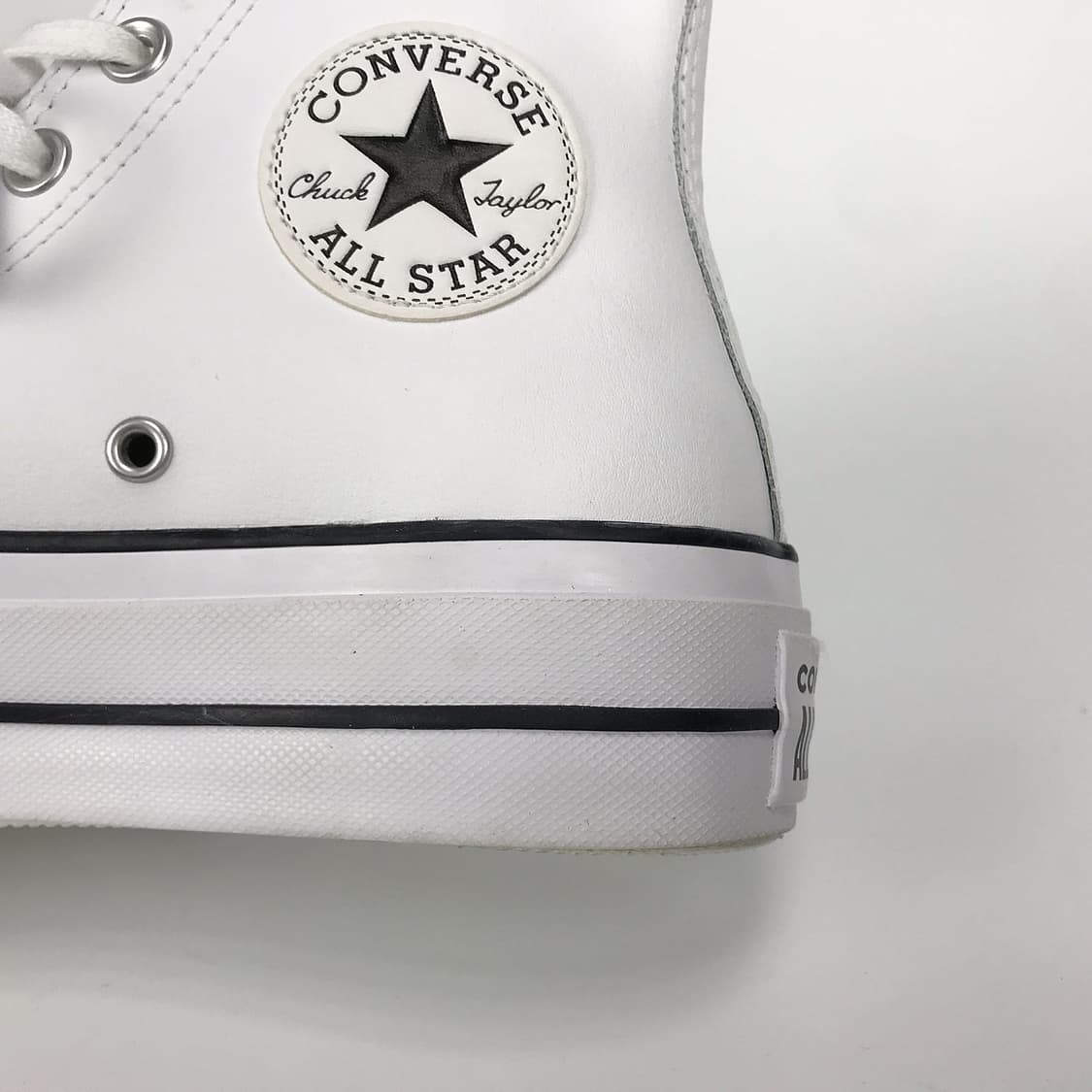 컨버스 척테일러 리프트 플랫폼 레더 신발 운동화 여성235 상품이미지6