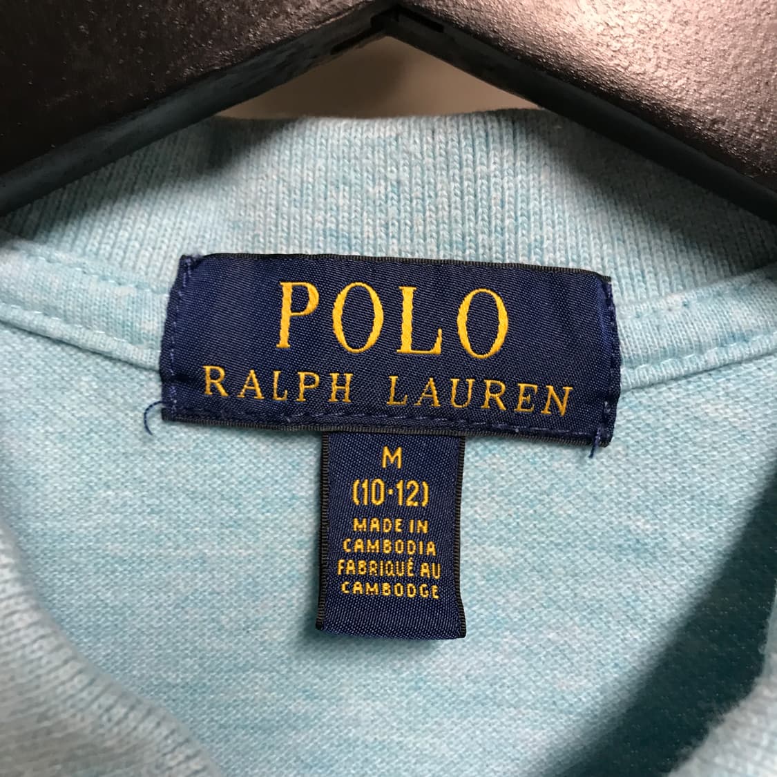 폴로 랄프로렌 PK 반팔 카라티 스카이블루 M10-12(W) 상품이미지5