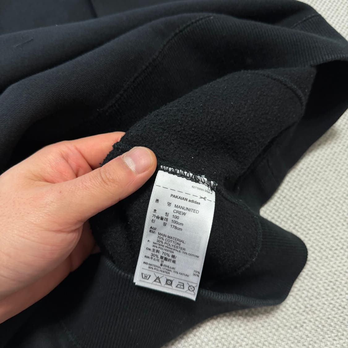 아디다스 맨체스터 유나이티드 맨투맨 상품이미지4