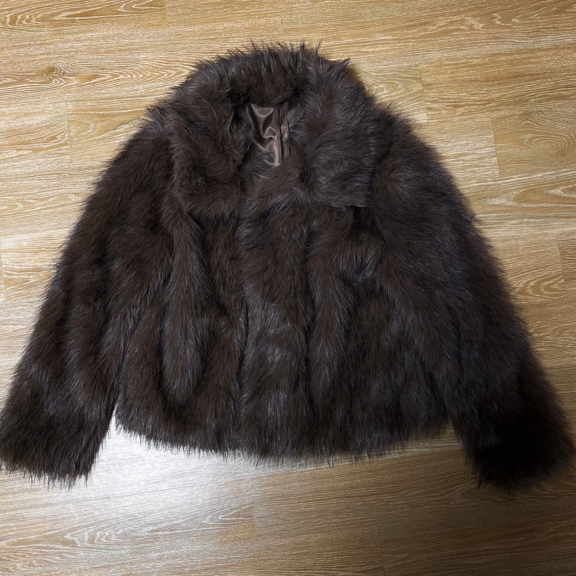 수베르소 메이드 퍼자켓 브라운 상품이미지3