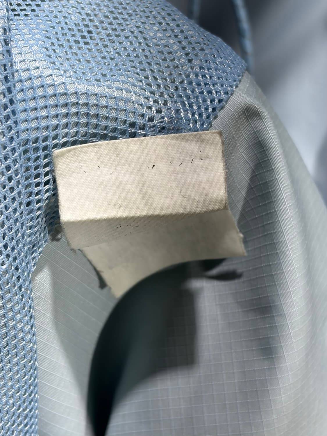 L FUBU 푸부 빅로고 스카이블루 나일론 후드집업 상품이미지7