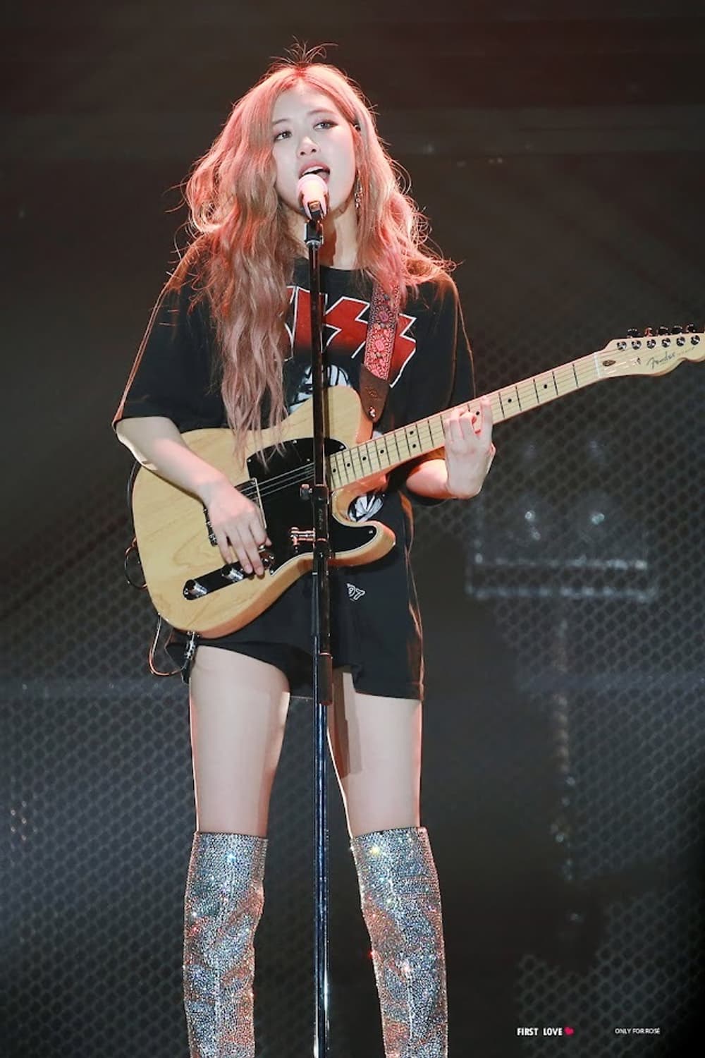 Kiss Alive Worldwide 96 97 투어 밴드티 블랙핑크 상품이미지3
