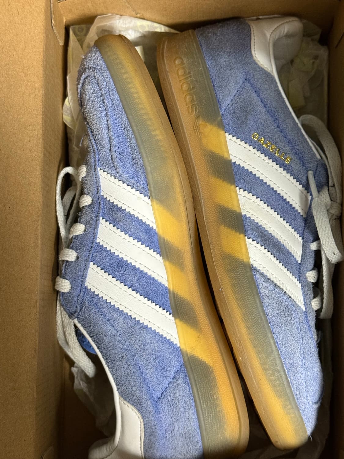 아디다스 가젤 인도어 블루화이트 220 상품이미지2