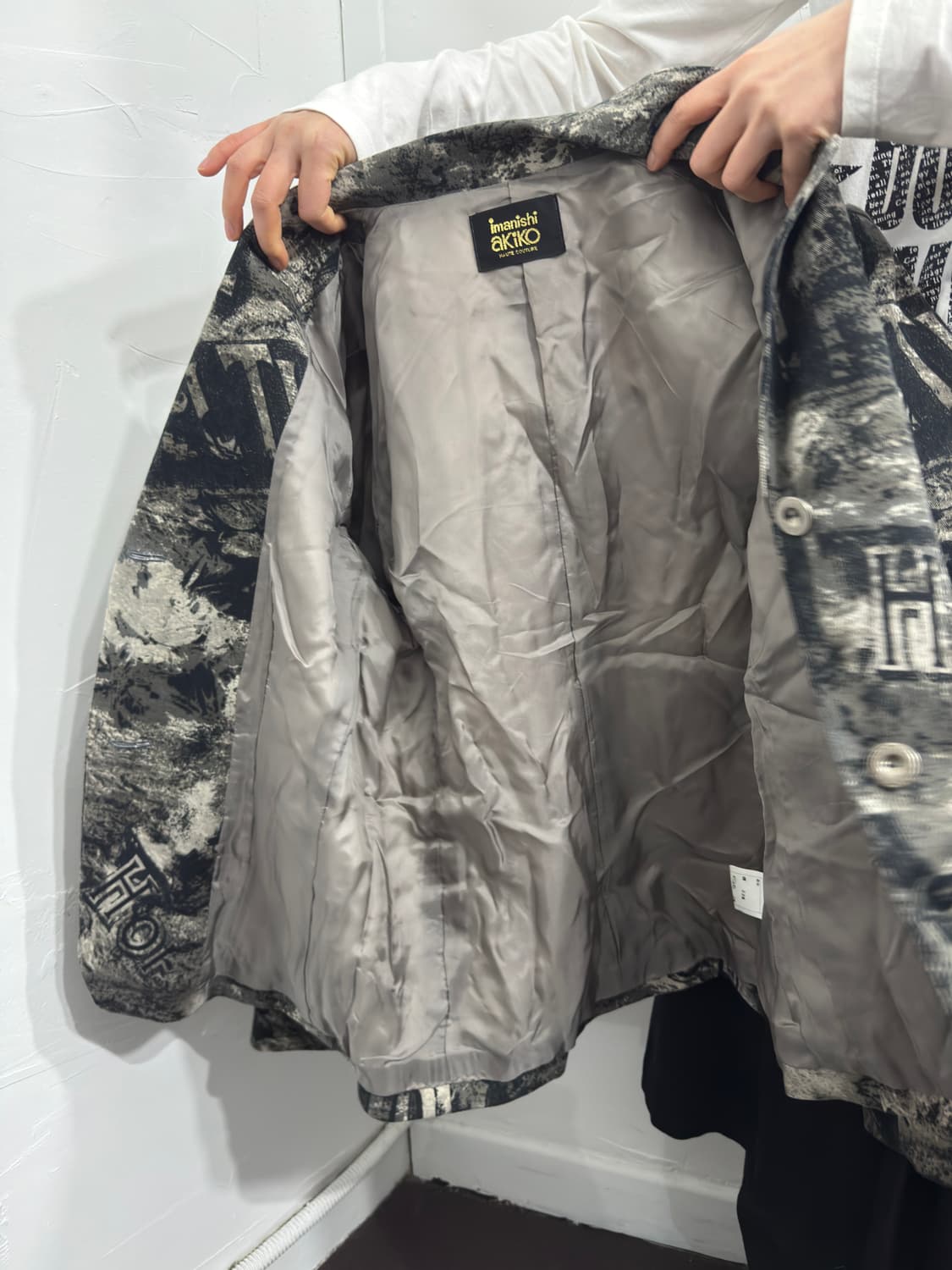 imanishi akiko printing jacket 상품이미지6