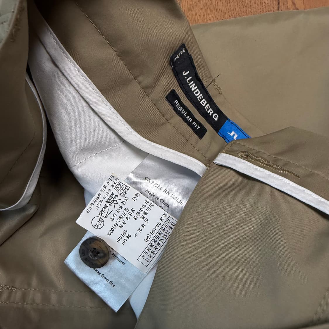 제이린드버그 남성용 치노 팬츠 34 상품이미지3