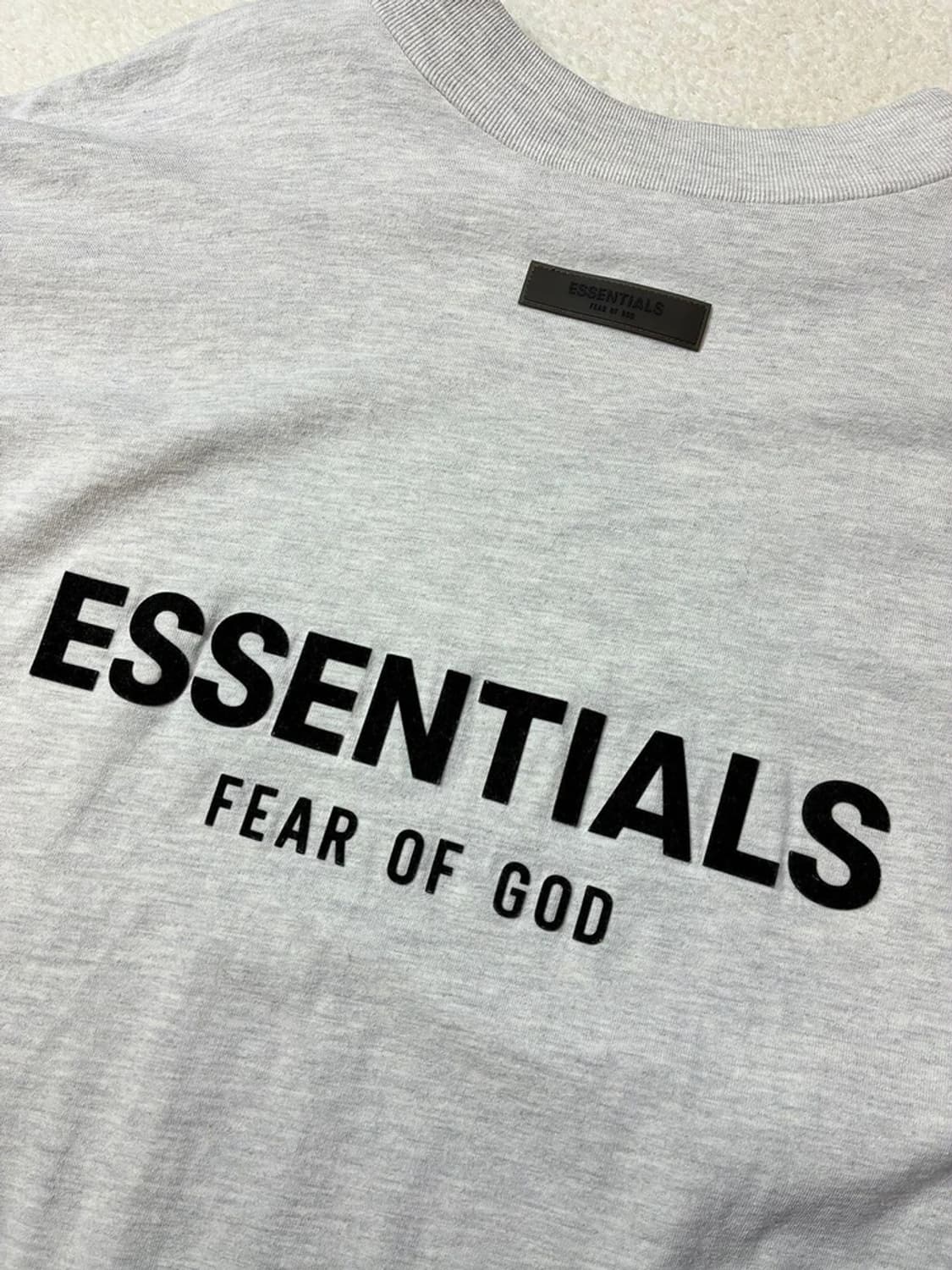 에센셜 피어오브갓 백로고 오버핏 롱 슬리브 PN5785 상품이미지3