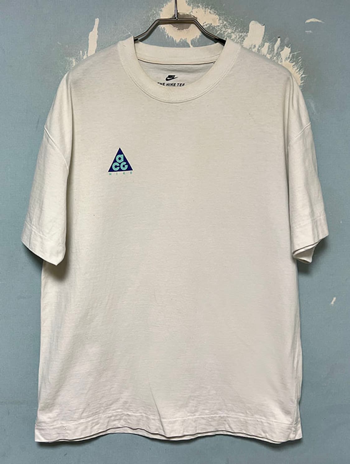 NIKE 나이키 ACG 그린 네오 남자 반팔티 화이트 캐주얼 L 100 상품이미지1