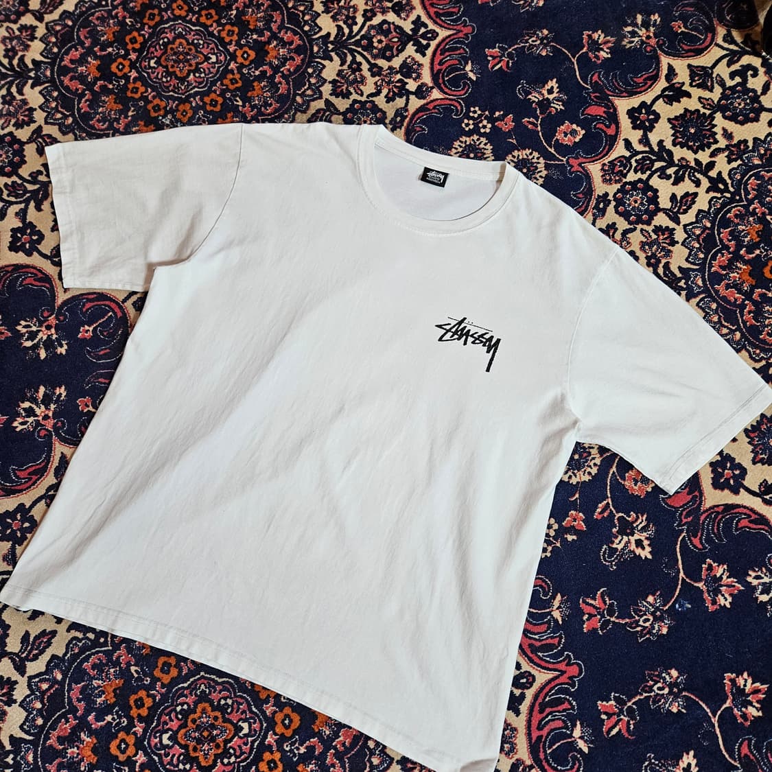 스투시(STUSSY) 퍼지 다이스 반팔 티셔츠 2XL size 상품이미지2