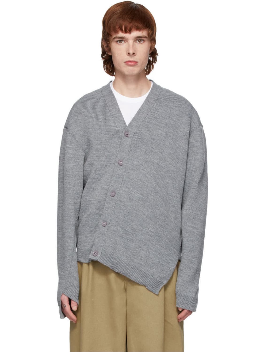 꼼데가르송 셔츠 비대칭 가디건 상품이미지1