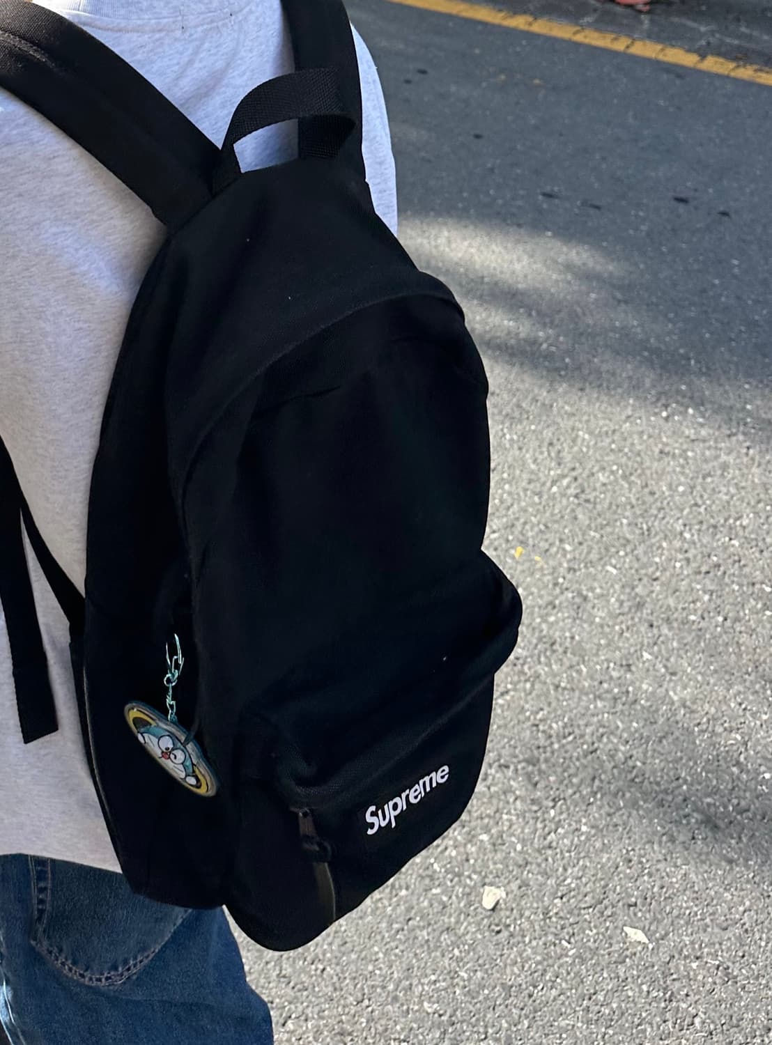 슈프림 캔버스 백팩 블랙 상품이미지7