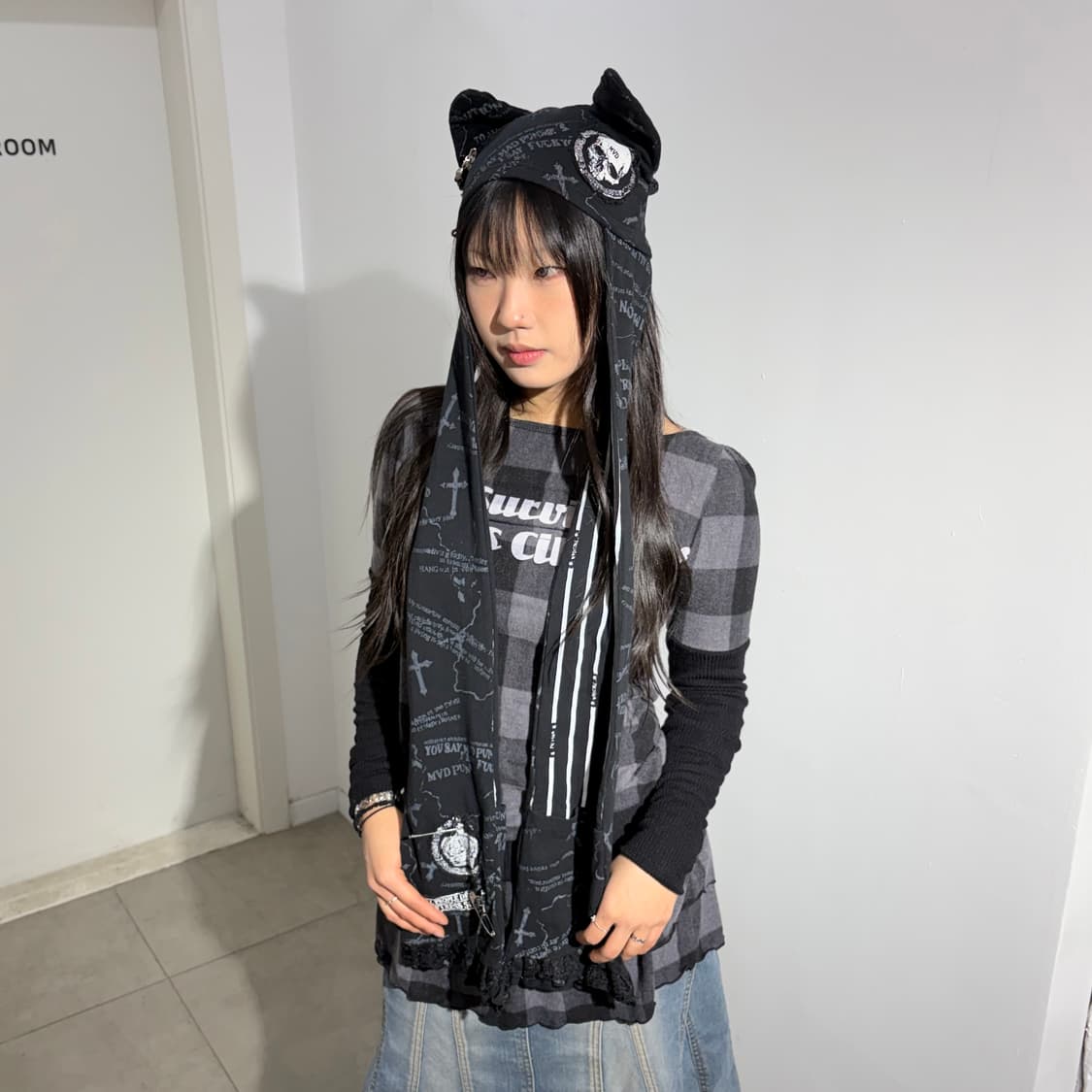 매드펑크 래빗 이어 햇 모자 상품이미지1