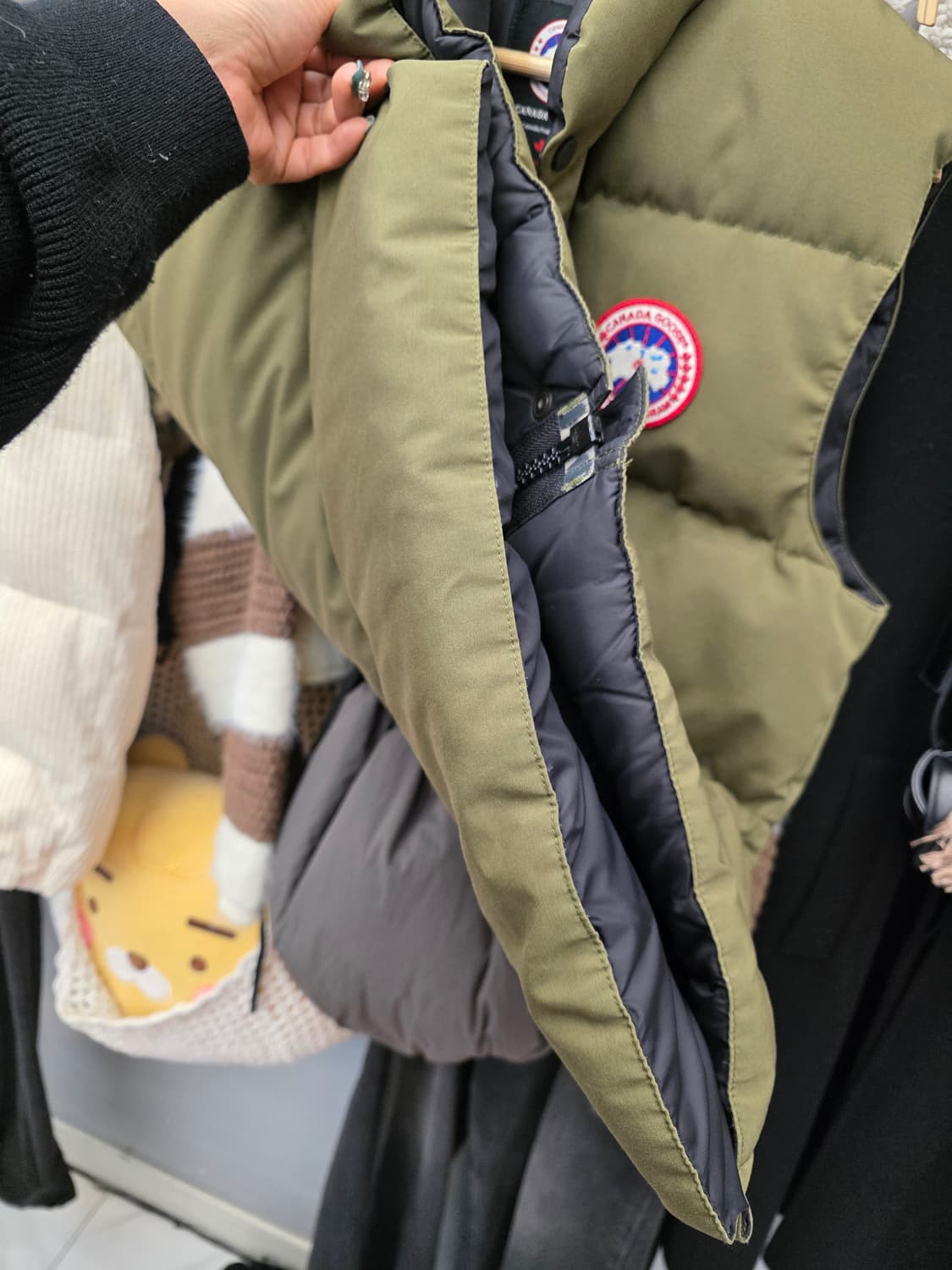 캐나다구스 프리스타일 패딩 베스트 조끼 M 상품이미지5