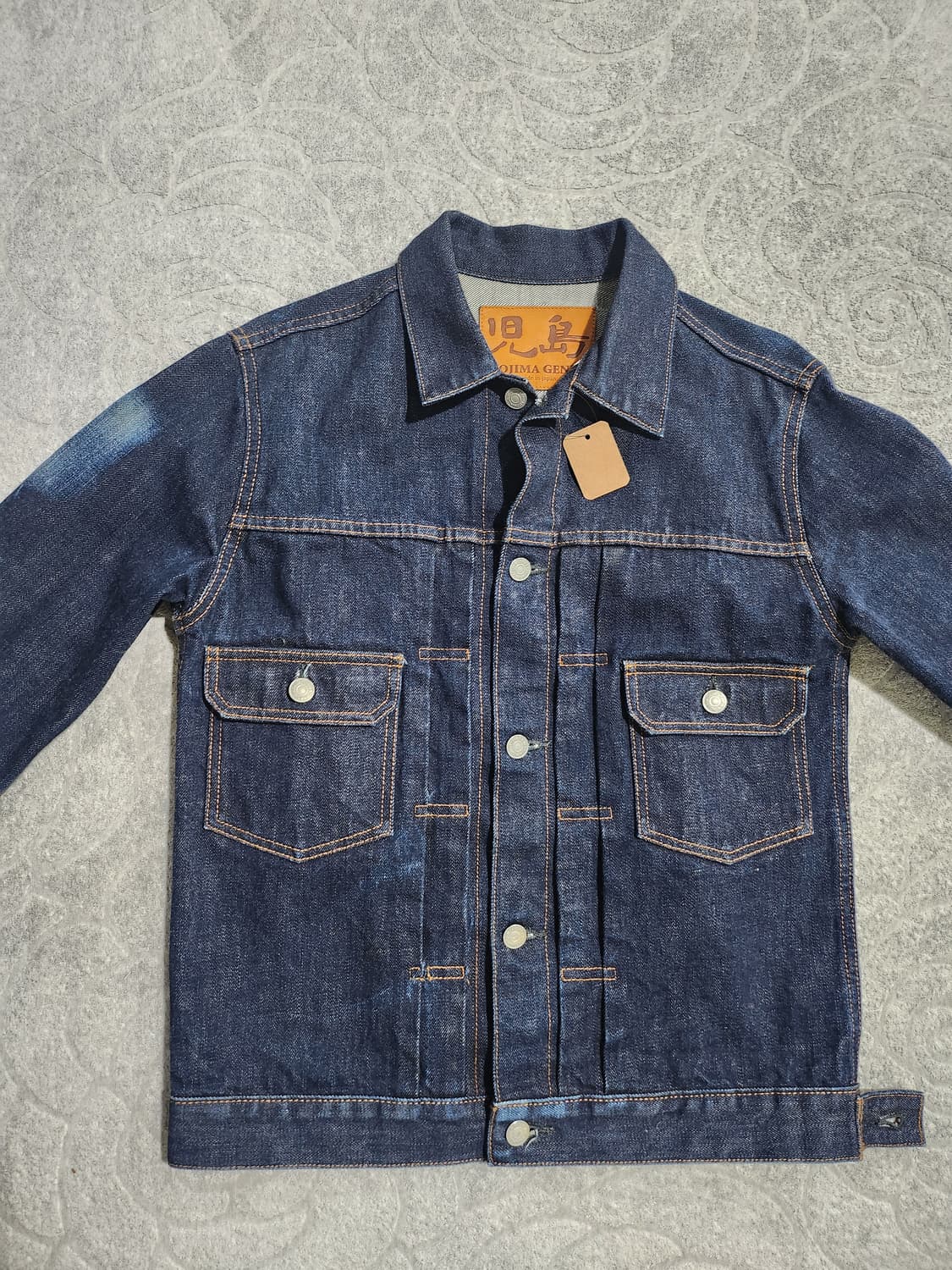 코지마 진즈(Kojima Genes) 셀비지 데님 자켓 M 상품이미지1
