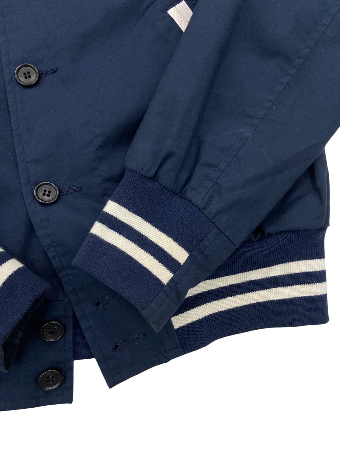 골든베어 X 클럽모나코 코튼 헤이스 바시티 자켓 상품이미지5