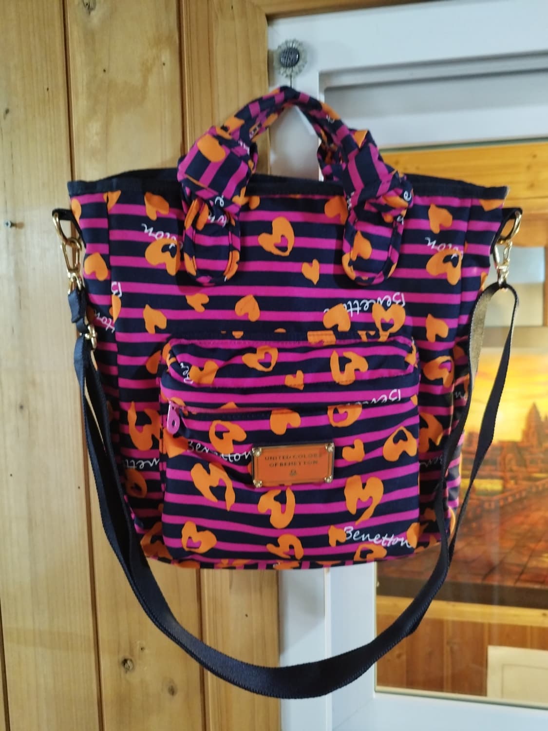 베네통 크로스백 토트백 상품이미지1