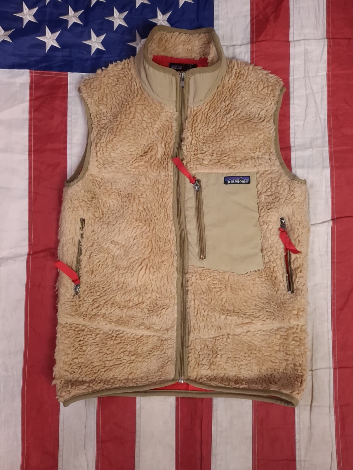새제품급 오리지날 미국제조 파타고니아 쥬니어 레트로 엑스 후리스 베스트 상품이미지1