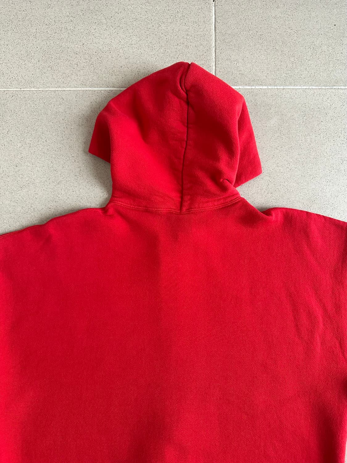 90s 빈티지 러셀 후드집업 레드 XL USA 상품이미지5