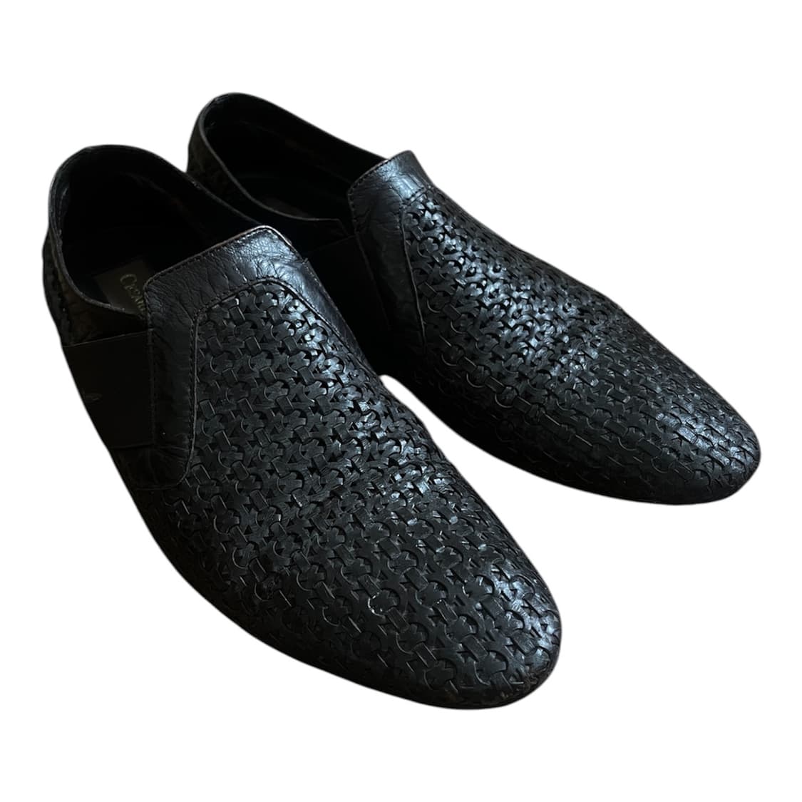 이태리 명품 체사레 파초티 위빙 로퍼 uk 6 + 더스트백 상품이미지1