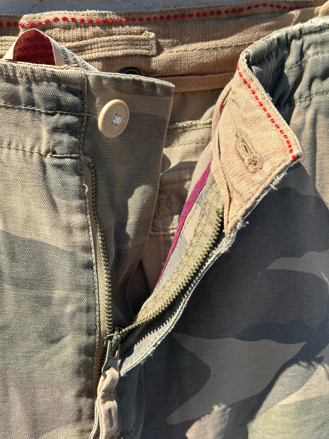 [32] AMX FITCH 카모 밀리터리 카고 반바지 상품이미지3
