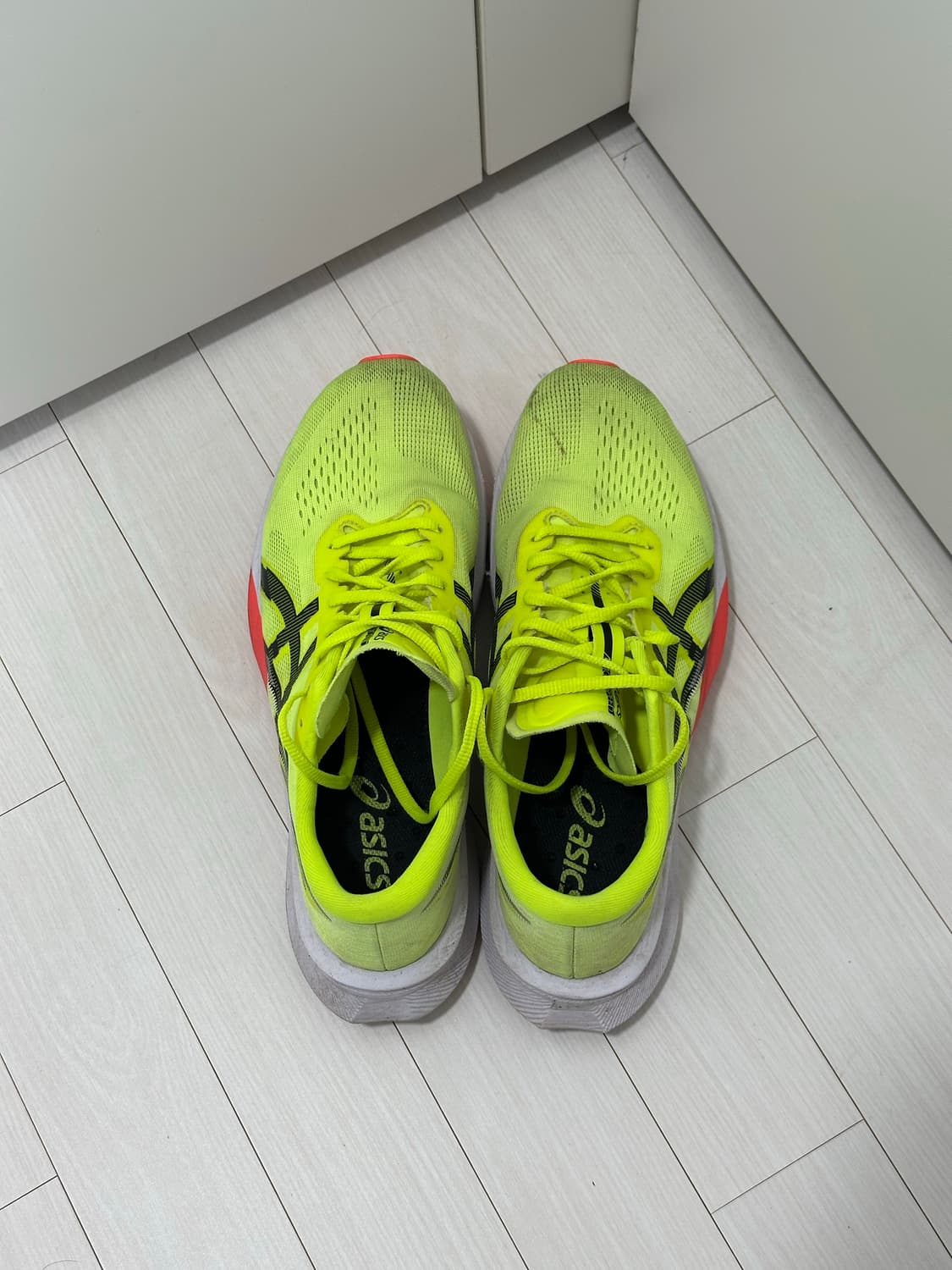 [280] 아식스 매직스피드4 옐로우 블랙 상품이미지2