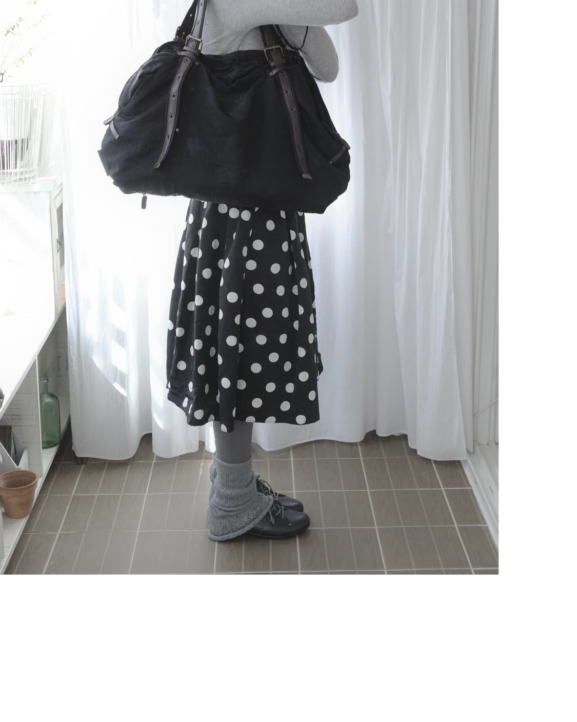 Dot flare skirt 상품이미지5