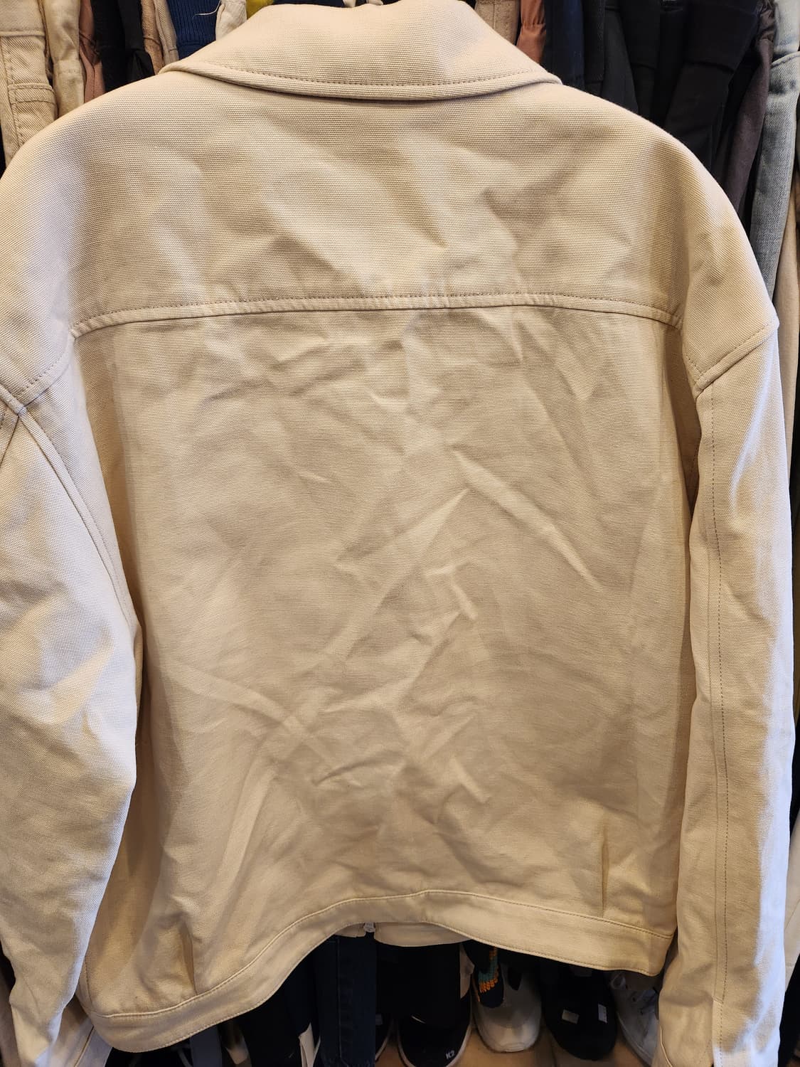 세터 테오 프리미엄 옥스퍼드 프렌치 워크자켓 새제품  상품이미지6