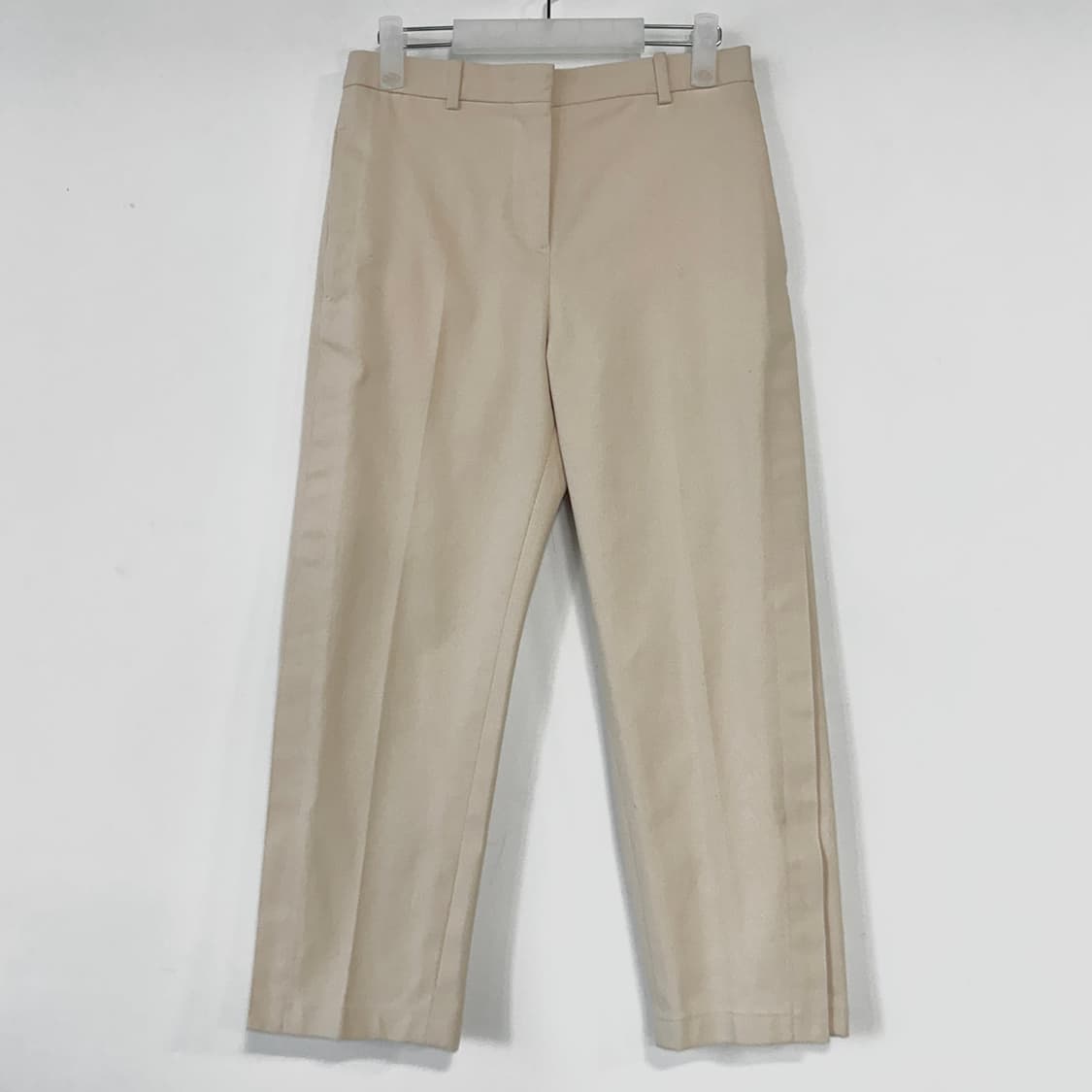 질샌더 슬릿 헴 코튼 팬츠 상품이미지1