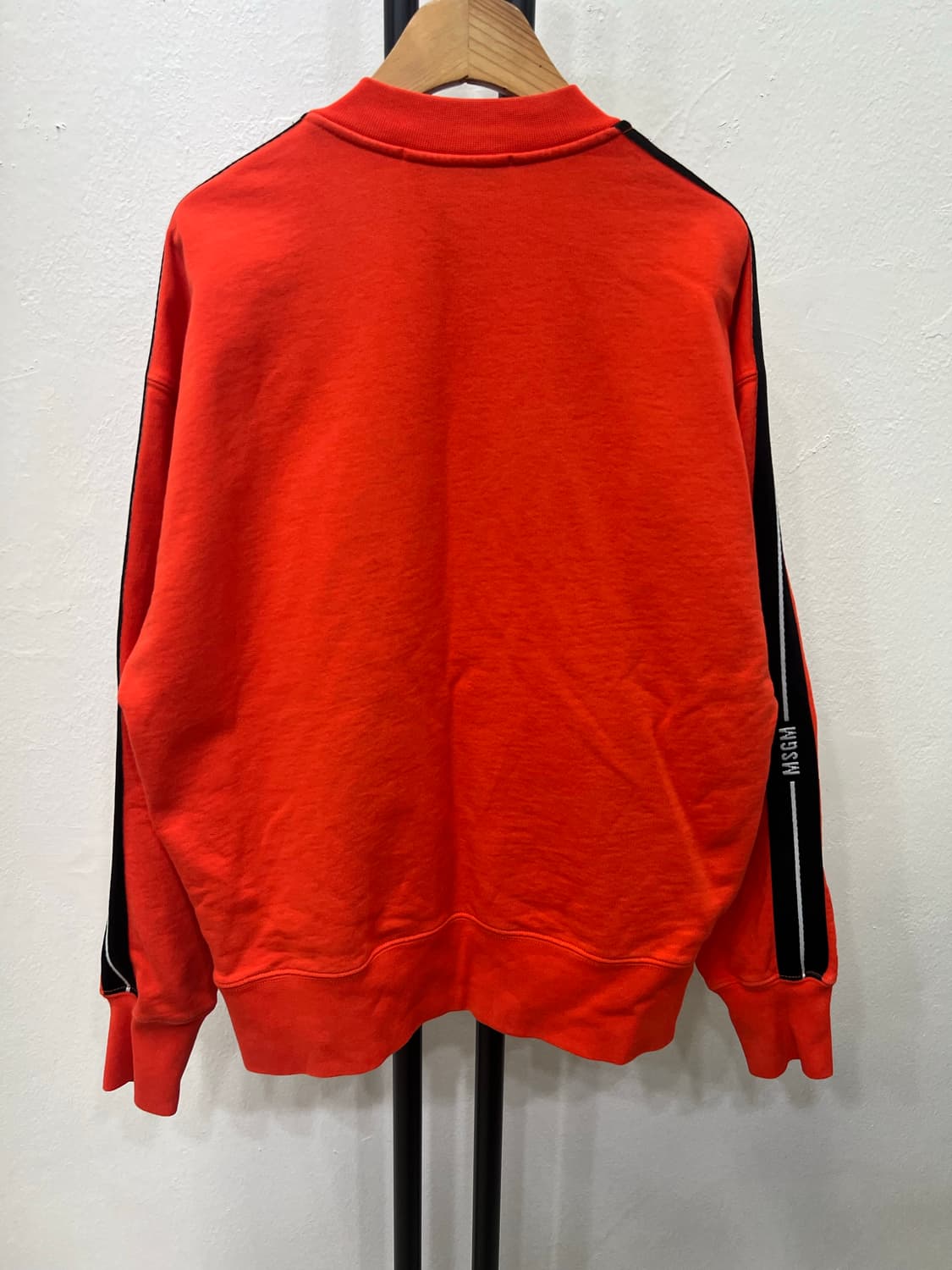 정품) MSGM 사이드로고 여성 오버핏 맨투맨 XS 상품이미지5