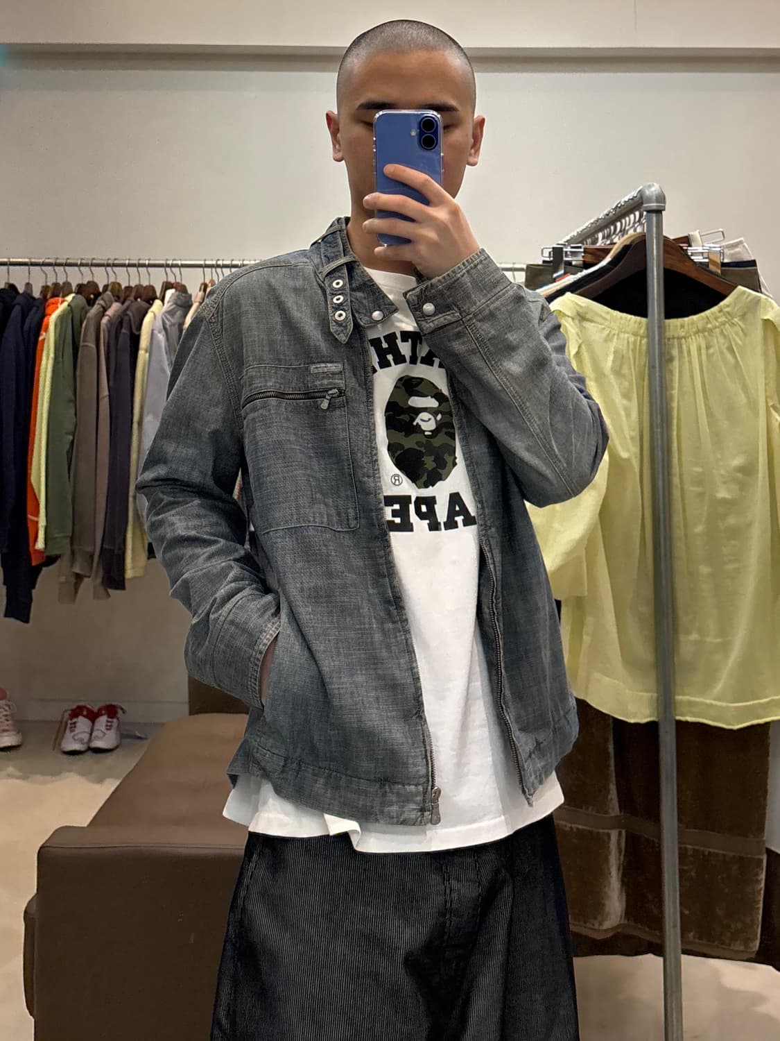 캘빈클라인진스 데님 바이커 집업  상품이미지7