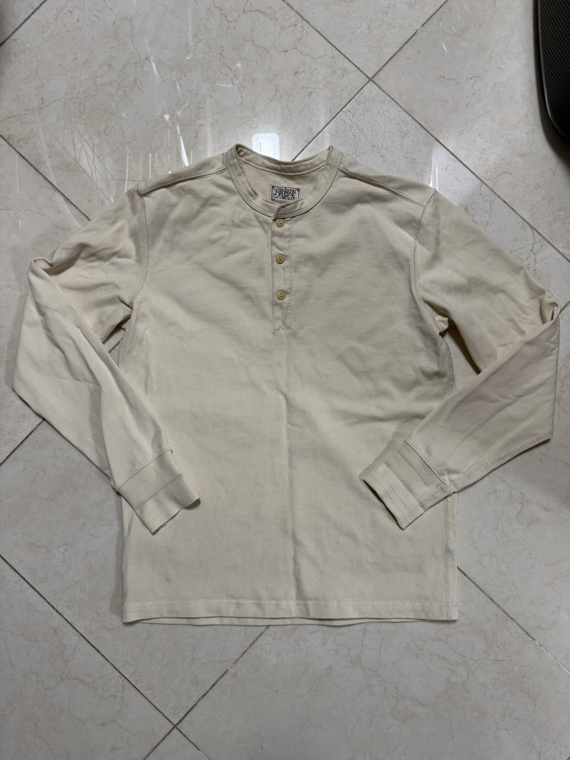 BRONSON 헨리넥 긴팔 티셔츠 상품이미지1