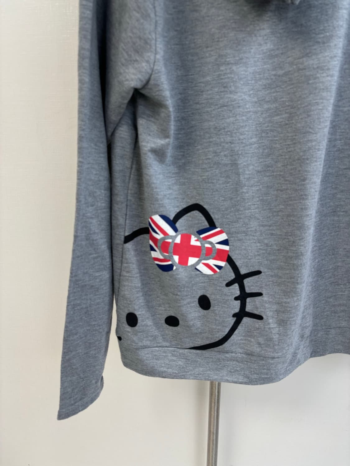 헬로키티 런던 리본 베이직 후드집업 상품이미지5
