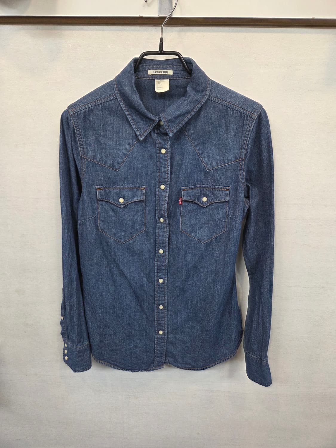 리바이스 올드스쿨 빈티지 웨스턴 데님셔츠 긴팔 sp 상품이미지1