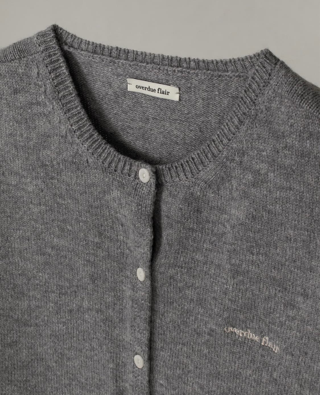 OVERDUE WOOL CARDIGAN 오버듀플레어 울 가디건 상품이미지2