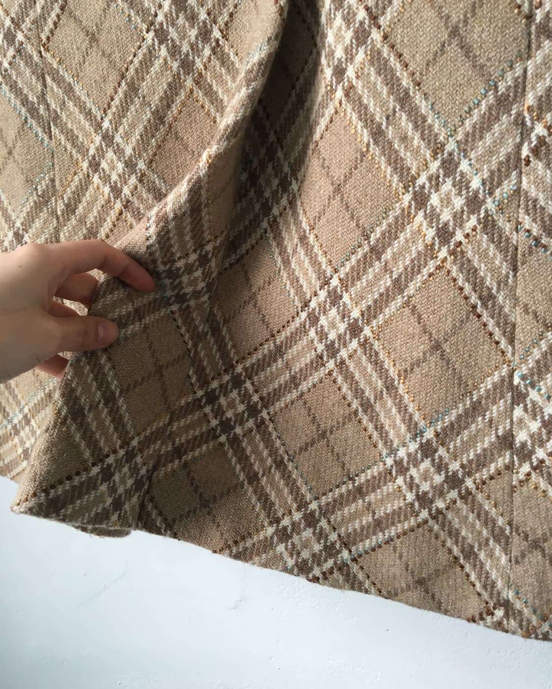 Check pattern skirt 상품이미지4