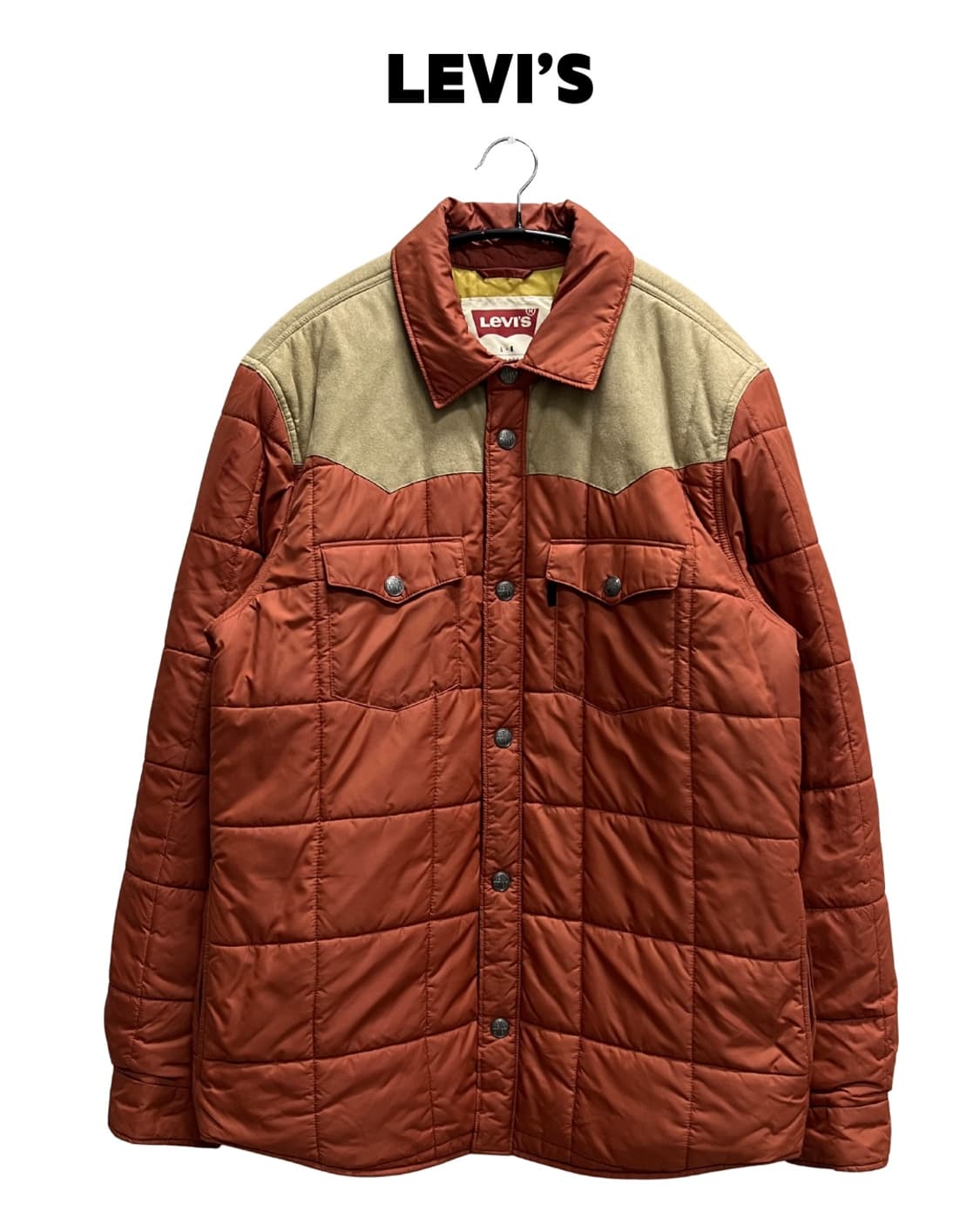 리바이스 웨스턴 퍼텍스 누빔패딩자켓 상품이미지1