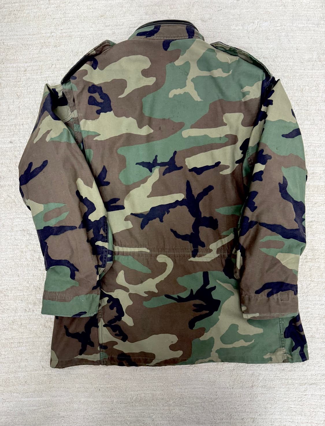 •Vintage 미군 오리지널 M-65 필드자켓 우드랜드 카모 상품이미지2