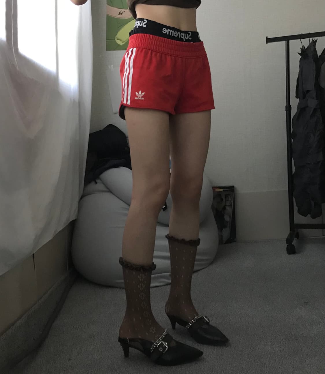 아디다스 레드 쇼츠 상품이미지2