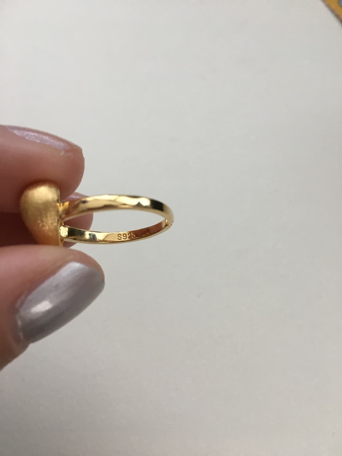 925 하트무광반지 상품이미지4